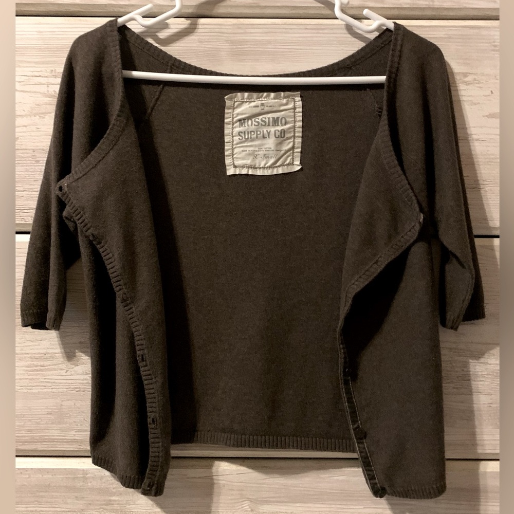 Target Short Brown Sweater - Picture 3 of 3